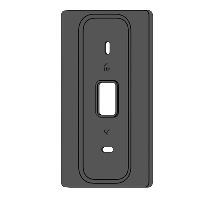 Verkada AD34 Single-Gang Aluminum Backplate