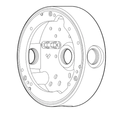 Circle Junction Box Mount