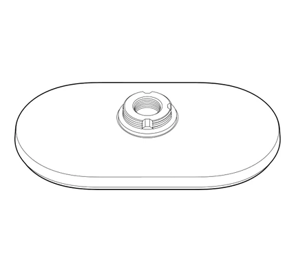 Two-Camera Multisensor Pendant Cap Mount
