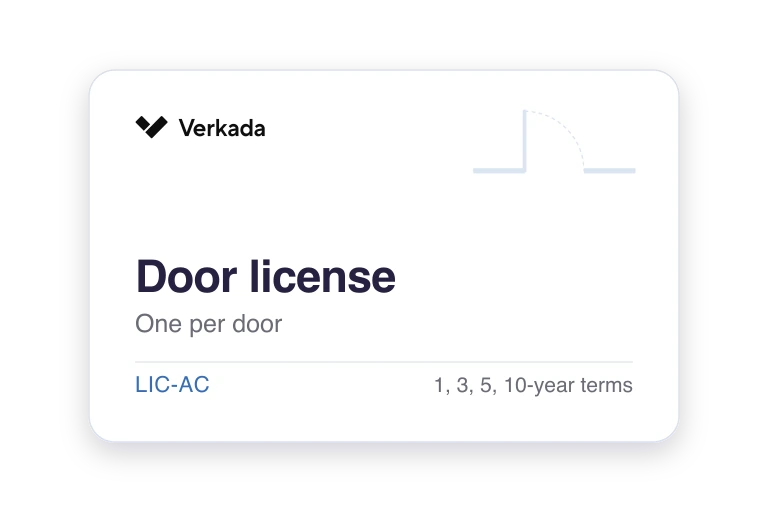 Verkada Door license (one per door)